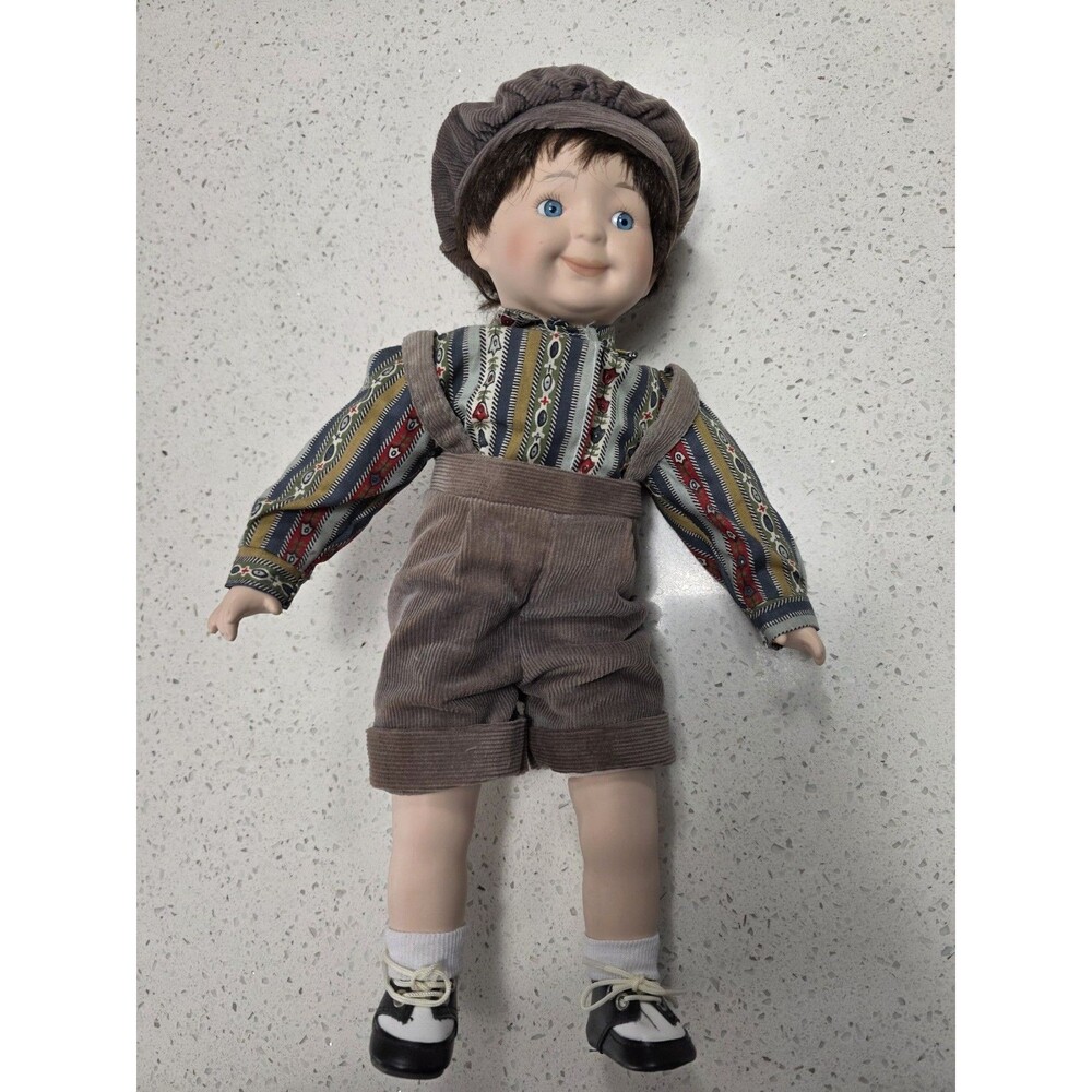 Vintage "Jeffrey" Heritage Mint Toddler Limited Collection Doll 1990